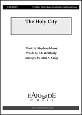 The Holy City SATB choral sheet music cover